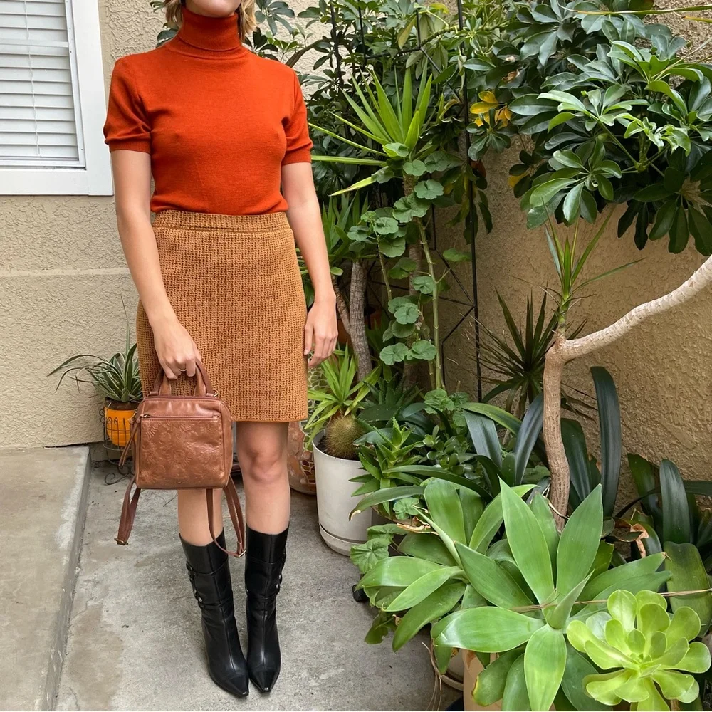 Vintage multicolored Escada pencil skirt